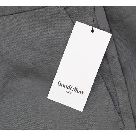 NWT Goodfellow & Co Slim Fit Tech Chino Pants 87607100 Thundering Gray 30x32 - Picture 6 of 9